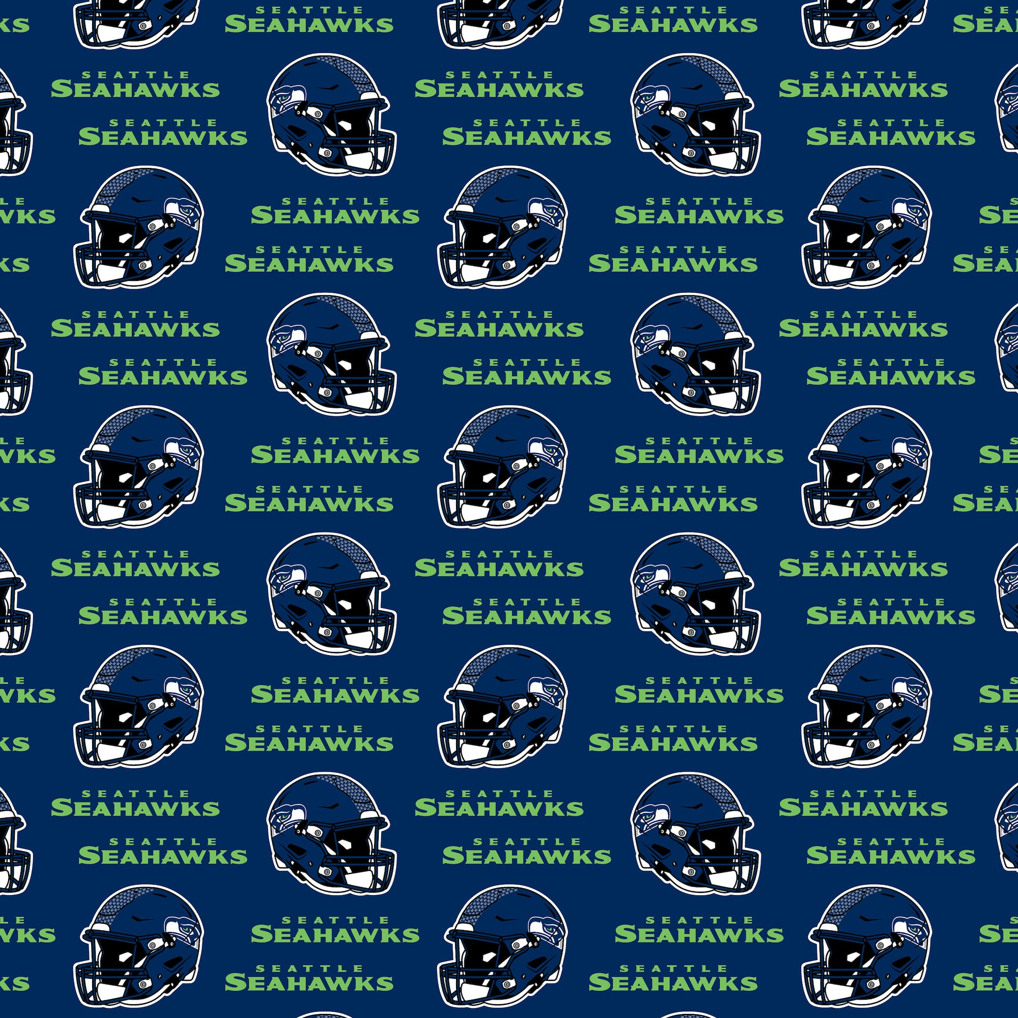 NFL Seattle Seahawks Cotton Fabric